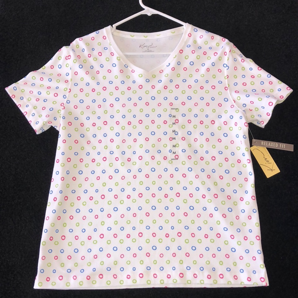 ❤️LAST CHANCE❤️ Kim Rogers Relaxed Fit Casual Top
